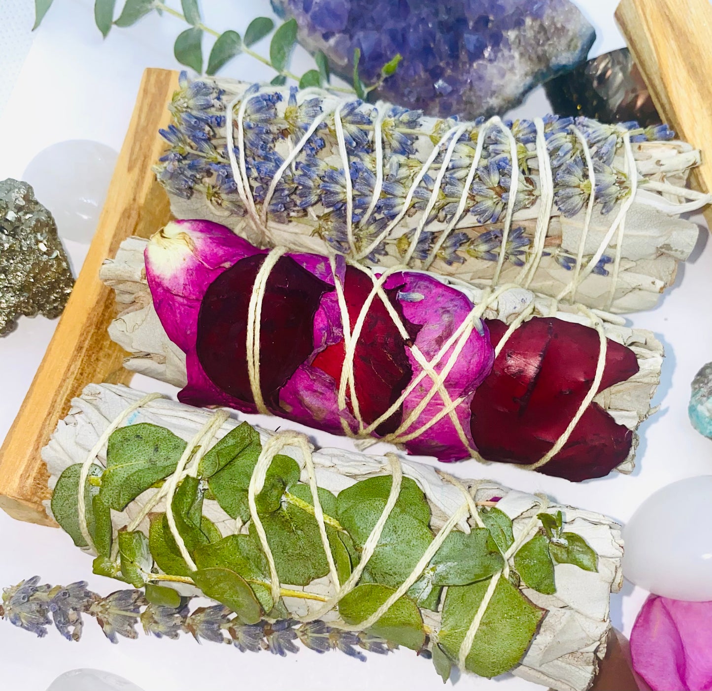 Sage & Palo Santo smudge sticks