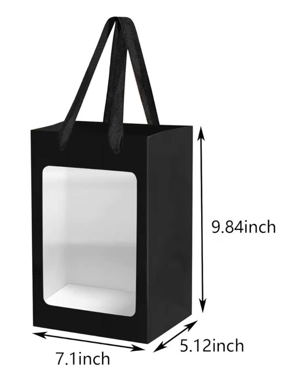 Black gift bag